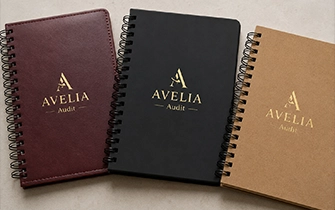 Couvertures souple rigide pelliculage agenda spirale