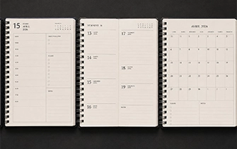 Pages annuelles hebdomadaires répertoire agenda