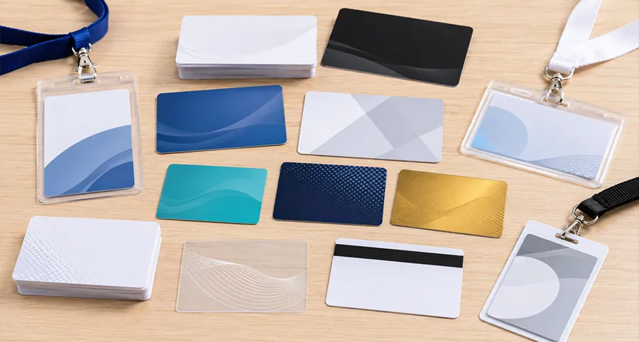 Cartes plastiques PVC pour différents usages business
