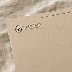 Papier à lettre écologique recyclé FSC pour entreprises engagées