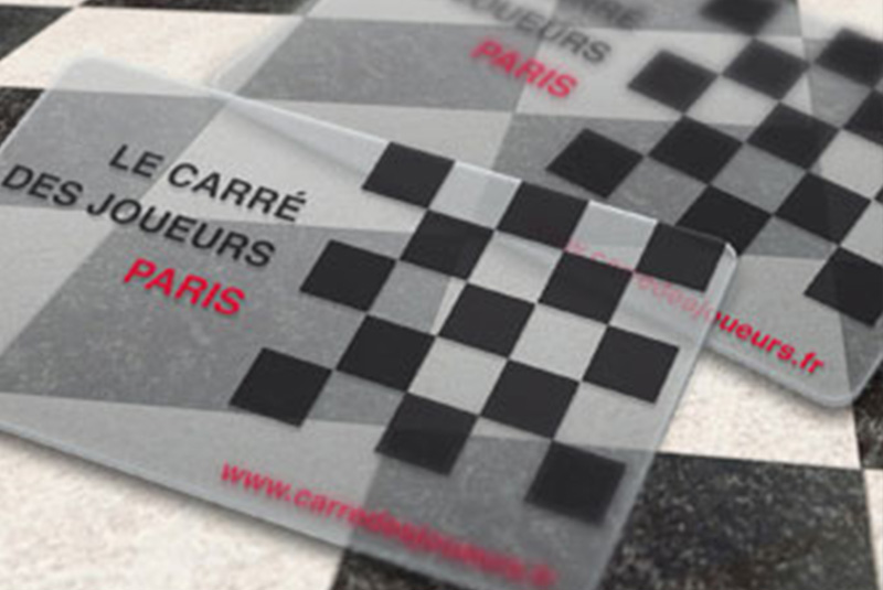 Carte de visite PVC  Imprimez sur un support qui marquera les esprits