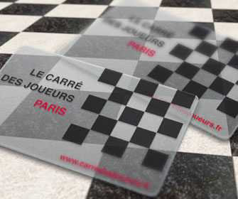 carte de fidélité avec code barre