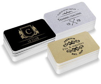 carte en plastique prestige