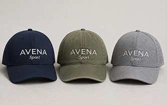 Casquettes matières coton classique mélangé polyester technique bio