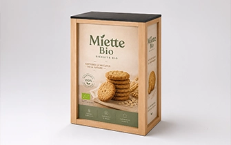 Comptoir d'accueil en bois pour hall corporate et boutique premium
