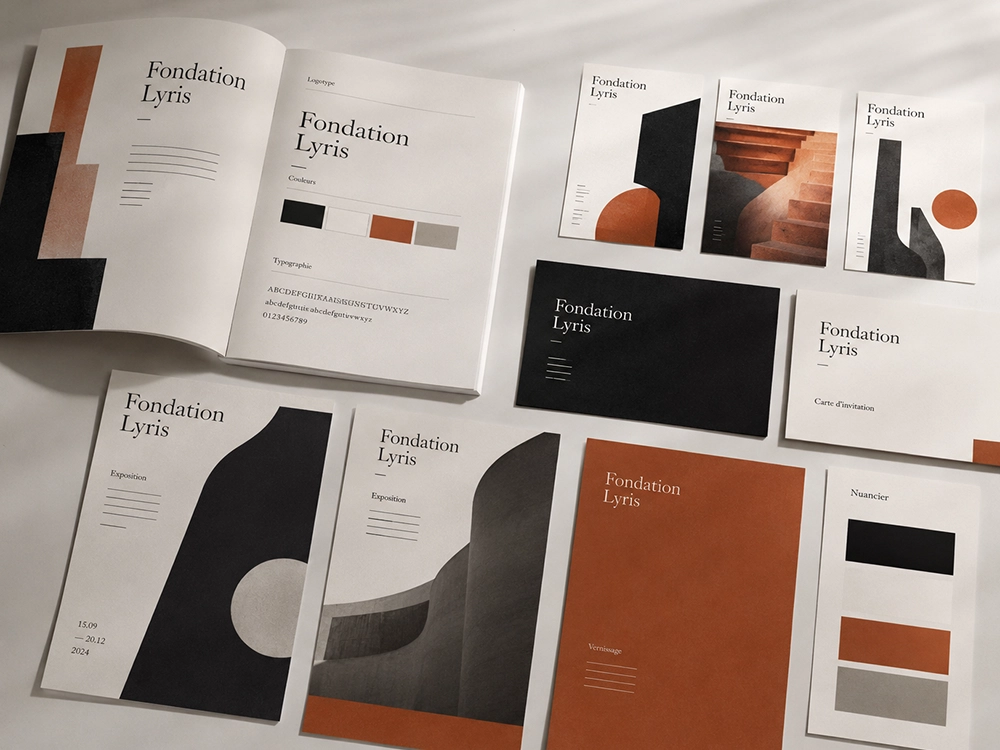 Charte graphique pour une fondation culturelle