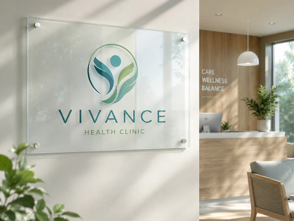 Logo pour une clinique de santé