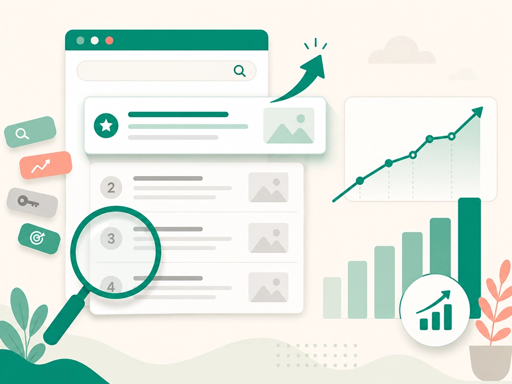Référencement naturel : un site qui grimpe dans les résultats de Google