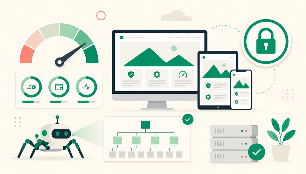 SEO technique : vitesse, mobile, indexation, structure du site