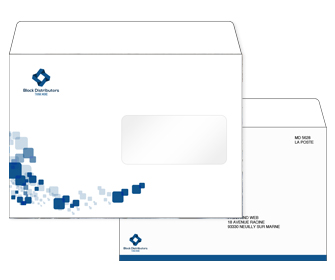 Enveloppe personnalisée  Nombreux formats - Sensoprint Classic