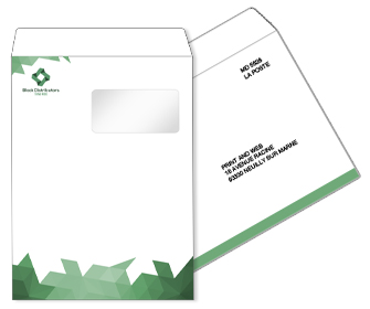 Impression enveloppes pour papeterie ou mailing