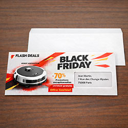 impression enveloppes mécanisables personnalisées