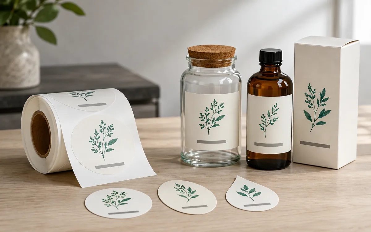 Étiquettes et stickers pour packaging