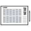 format A3 sous-main bureau standard