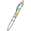 marquage en couleur stylo