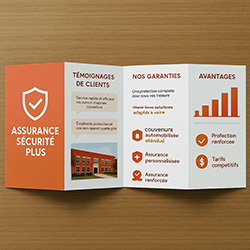 impression dépliant multi-volets, plis complexes