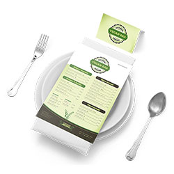 impression menu restaurant
