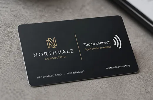 Carte PVC NFC NTAG pour smartphones Android et iPhone