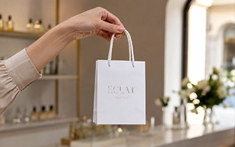 Sac papier petit format pochette bijouterie cosmétique