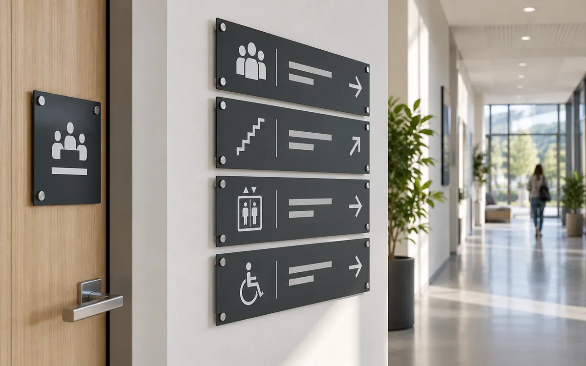 Signalétique de bâtiment public