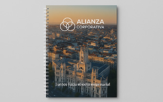 Brochure corporate en reliure spirales