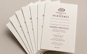 Carte d'invitation événement professionnel