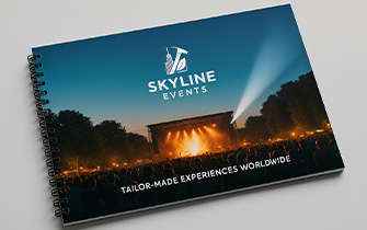 Catalogue services reliure spirales détaillant offres et prestations