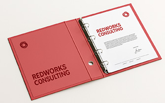 classeur personnalisé format standard