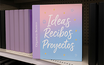 Classeurs personnalisés destinés à la vente