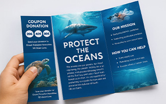 Découpes spéciales pour dépliants