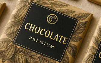 Dorure et effets spéciaux pour étiquette bouteille