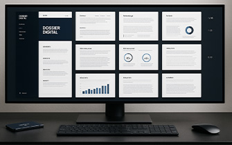 Dossier digital riche en contenus