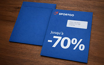 Enveloppe C4 pour campagne de mailing postal