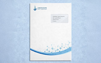 Enveloppe C4 pour cabinet médical ou structure de santé