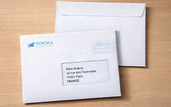 Enveloppe C5 personnalisée pour papeterie d’entreprise