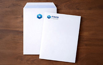 Enveloppe C4 sans fenêtre avec impression personnalisée