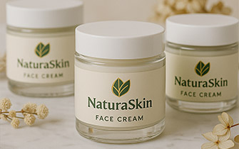 Sticker personnalisé pour flacon ou contenant