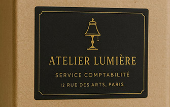 Étiquette bouteille au format rectangulaire