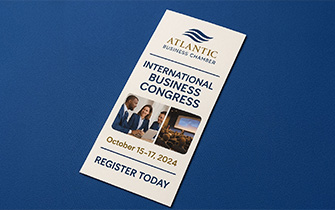 Flyer DL étroit, compatible enveloppe DL et présentoirs