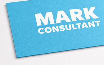 Carte de visite haut de gamme imprimée sur papier de création