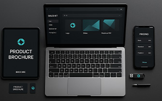 Hub de contenus commerciaux en ligne