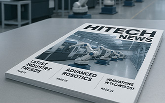 Magazine d’entreprise dos carré collé interne ou externe