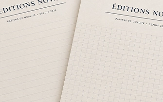 Pages quadrillées ou lignées blocs spirale