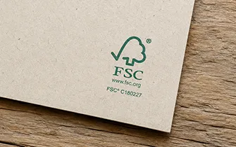 Papier à lettre recyclé certifié FSC PEFC format A4