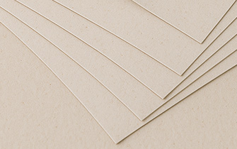 Papier recyclé blanc naturel pour plaquette éco-responsable