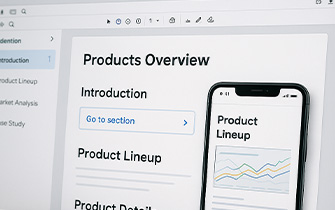 PDF interactif enrichi de liens et formulaires
