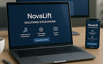 Plaquette digitale one-page pour messages clés