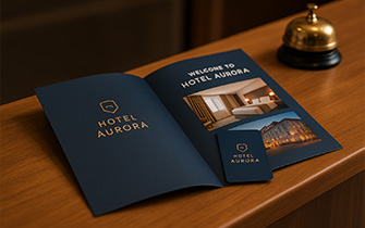 Pochette cartonnée pour accueil et événementiel