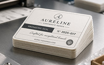 Étiquettes bureautique découpées au format